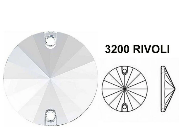 Rivolli Sew-On Flatback Stone