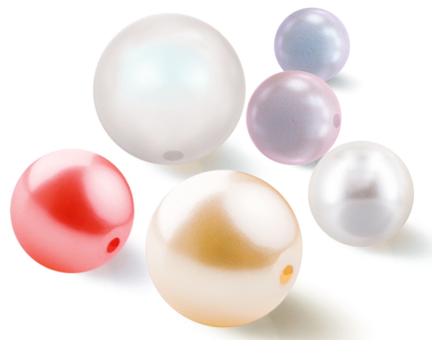 Pearls for embelishments