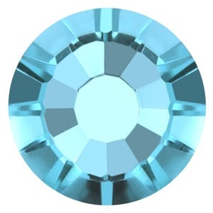 SOLASTA Premium Aquamarine Color Hotfix Rhinestones for DIY Crafts, Fashion Embellishments, and Garment Decoration