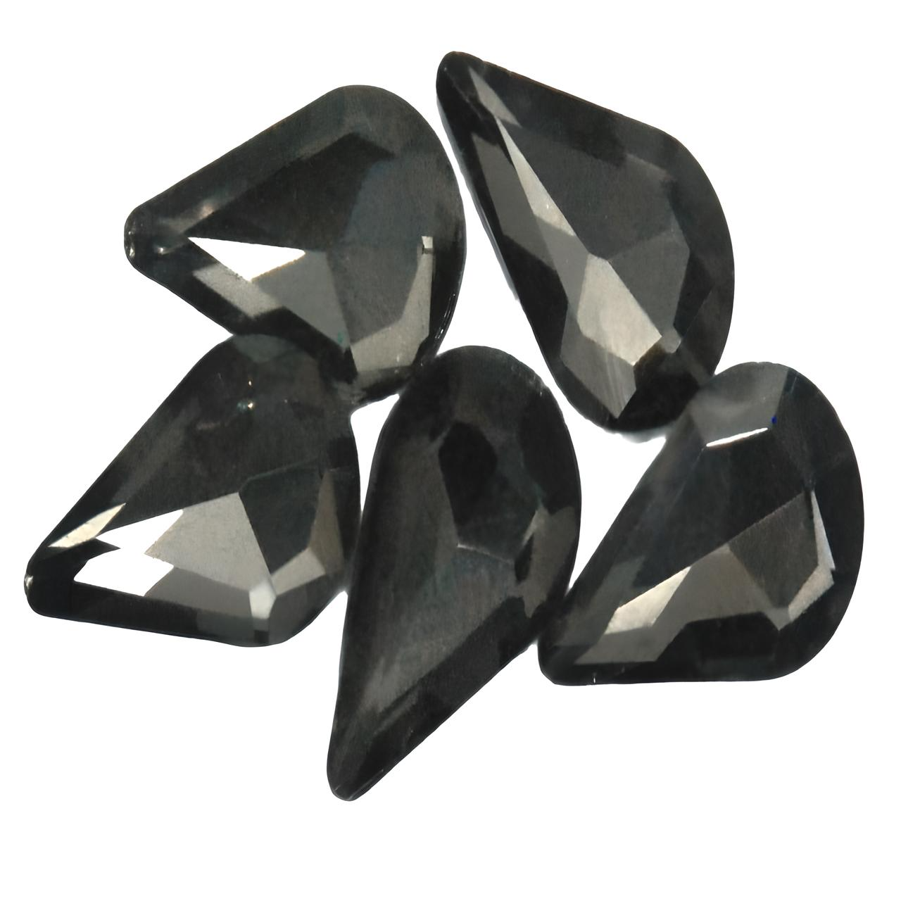 SOLASTA ESSENTIAL PEAR DROP BLACK DIAMOND FANCY STONES