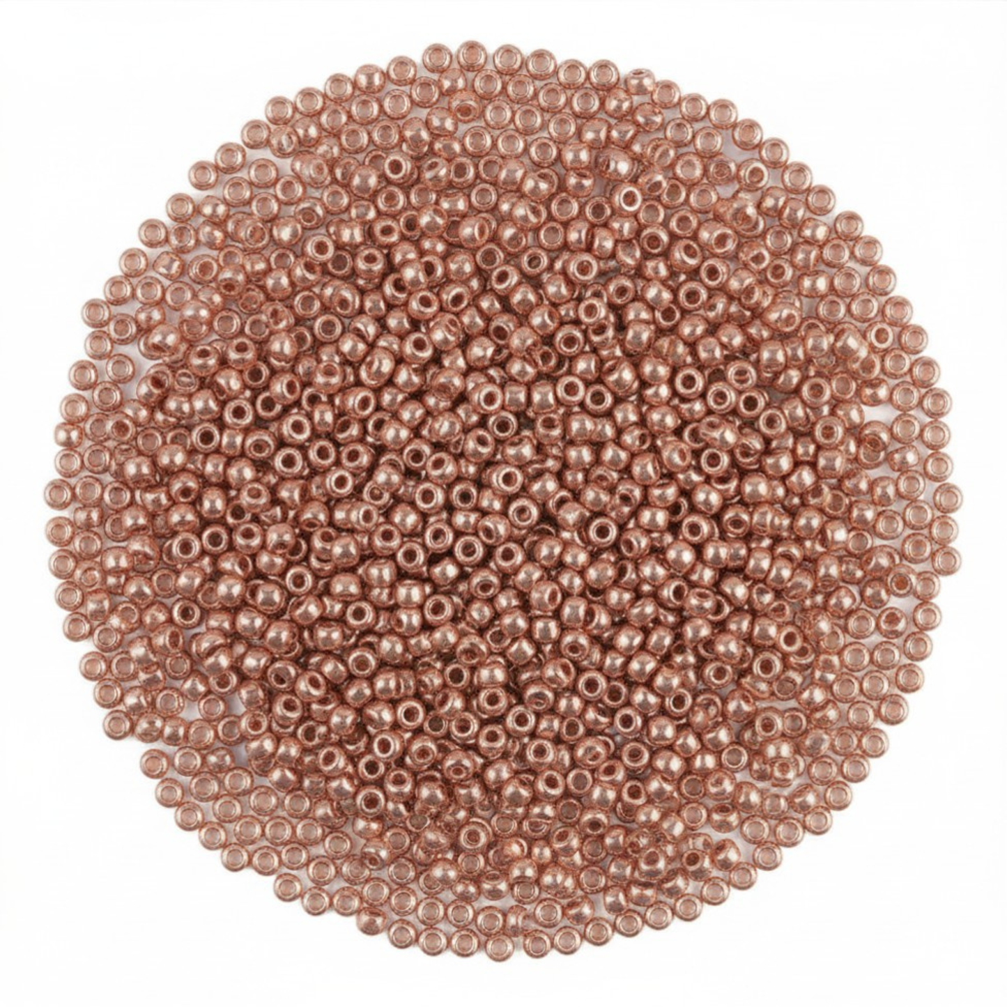 SOLASTA Glass Seed Beads 10000pcs 2mm for Jewelry Making – DIY Bracelet Beads, Bedazzling Kit, Necklace Making, Glass Beads for Crafts | 12 Colors (Copper)