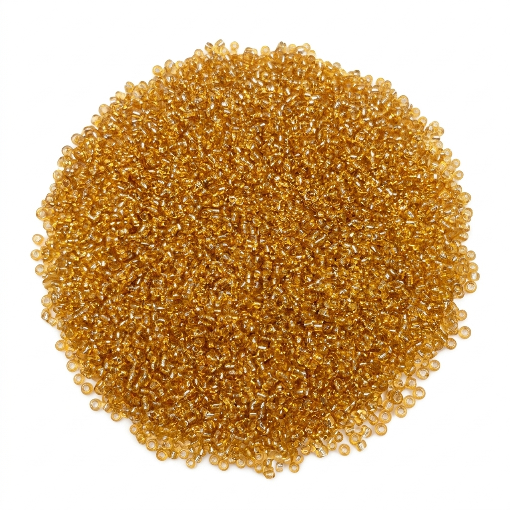 SOLASTA Glass Seed Beads 10000pcs 2mm for Jewelry Making – DIY Bracelet Beads, Bedazzling Kit, Necklace Making, Glass Beads for Crafts | 12 Colors (Golden)