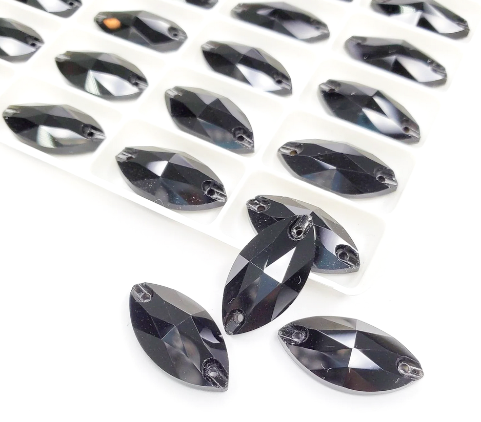 Navette Sew-On Flatback Stones