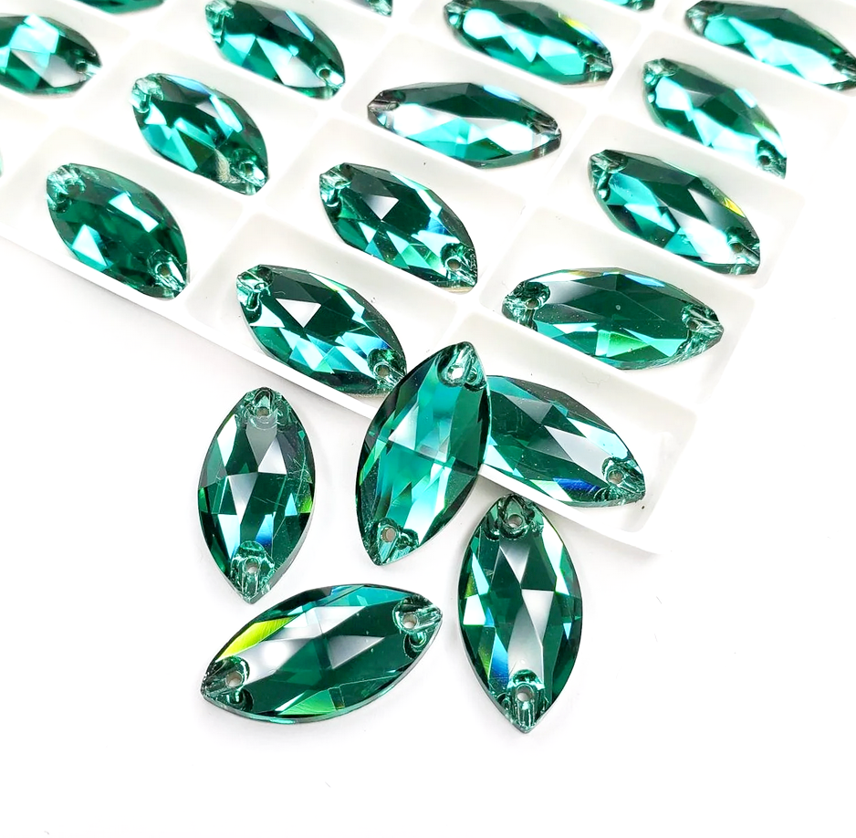 Navette Sew-On Flatback Stones