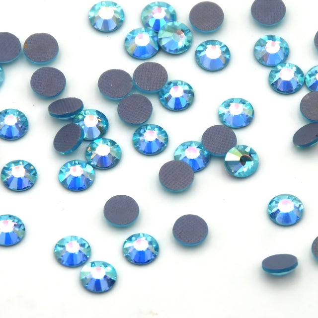 SOLASTA Premium Bluetiful Color Hotfix Rhinestones for DIY Crafts, Fashion Embellishments, and Garment Decoration