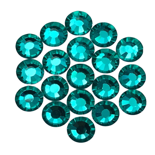 SOLASTA Essential Blue Zircon Color Hotfix Rhinestones for Clothing and Fabric Embellishments