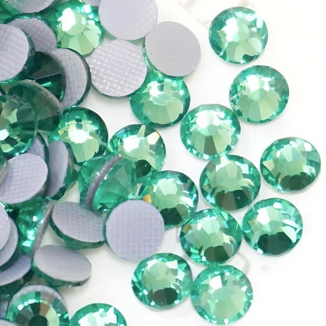 SOLASTA Premium Erinite Color Hotfix Rhinestones for DIY Crafts, Fashion Embellishments, and Garment Decoration