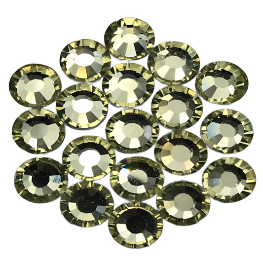 SOLASTA Essential Jonquil Color Hotfix Rhinestones for Clothing and Fabric Embellishments