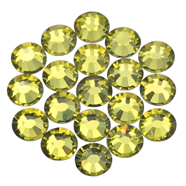 SOLASTA Essential Khaki Color Hotfix Rhinestones for Clothing and Fabric Embellishments