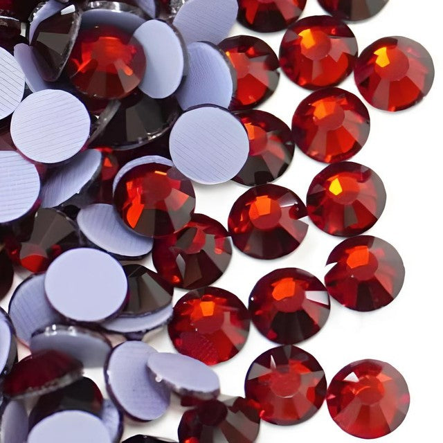 SOLASTA Premium Siam Ruby Color Hotfix Rhinestones for DIY Crafts, Fashion Embellishments, and Garment Decoration