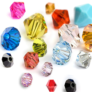 8328 Bicone Glass Cut Beads