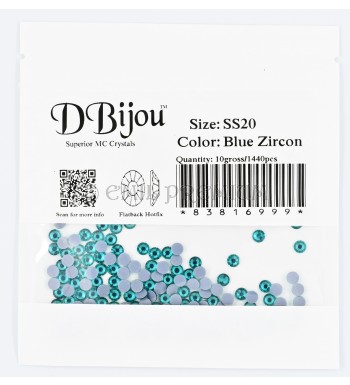 Dbijou 8381 Blue Zircone Hotfix