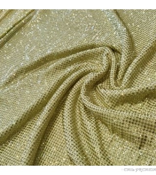 JONQUIL ON GREEN FABRIC   90015 CRYSTAL  FABRIC